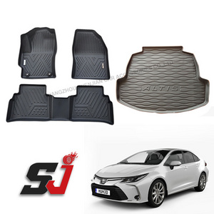 custom ALTIS accessories Easy-clean Waterproof decorative car floor mats universal car mats