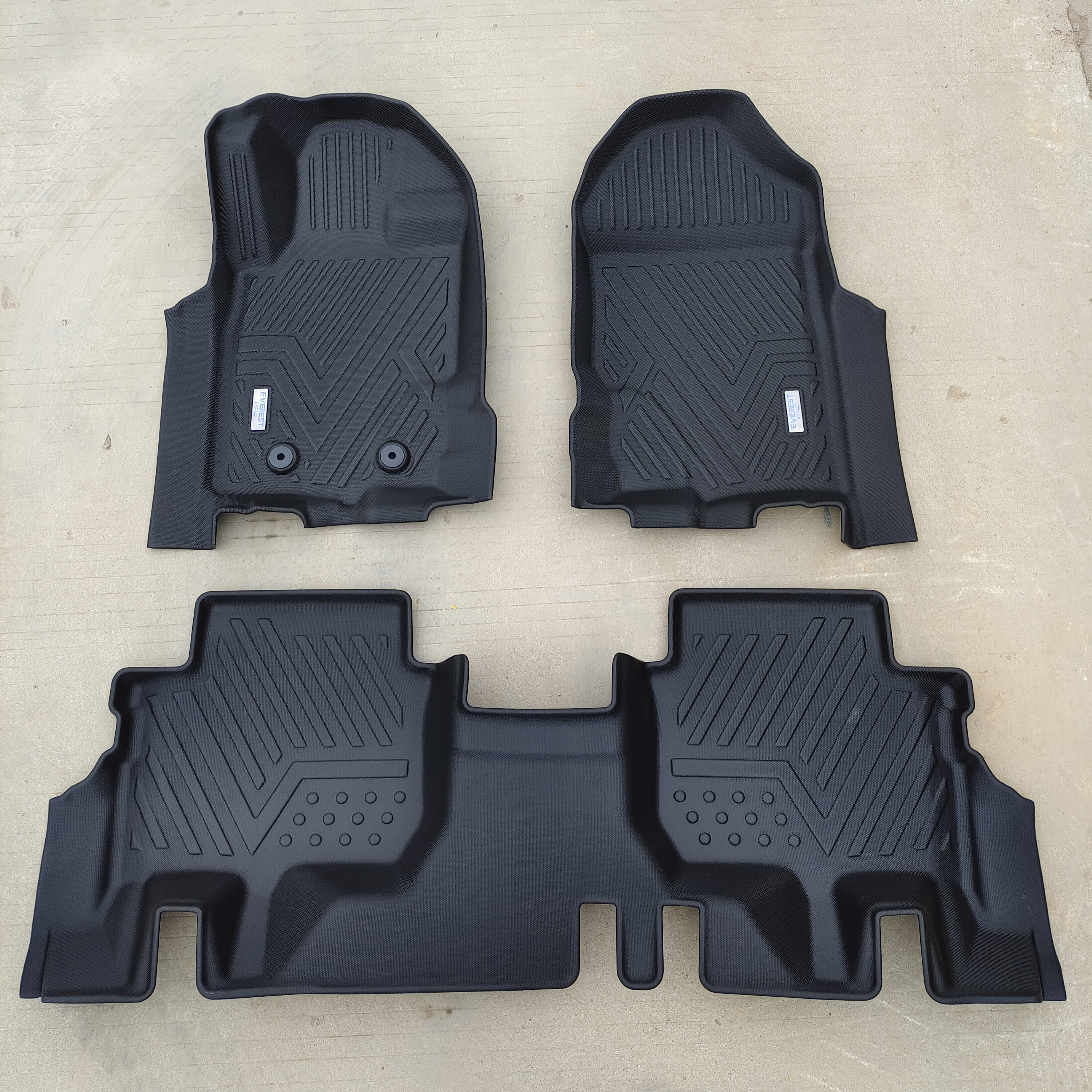 Factory Auto Parts Car Interior Accessories Durable Car Floor Mat 5D Custom Car Mat for Ford Everest