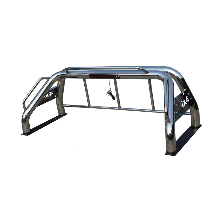 High Quality Stainless Steel Roll Bar For toyota hilux revo 2021 Ranger Navara NP300 Pick Up 4x4 Accessories