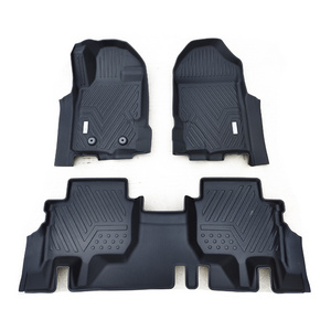 Factory Auto Parts Car Interior Accessories Durable Car Floor Mat 5D Custom Car Mat for Ford Everest