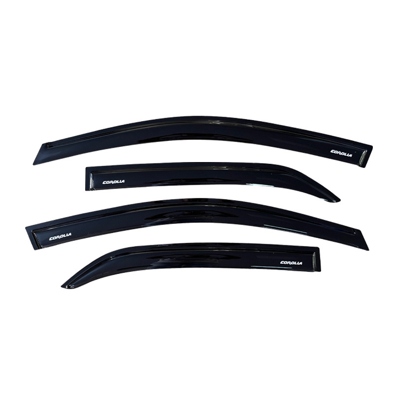 Wholesale Car Exterior Accessories Door Sun Visor Vent Rain Guard Wind Window Deflector for Toyota Corolla 2003