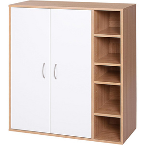 Modern Shoe Cabinet Wooden Shoe Cabinet Closed Shoe Rack Cabinet Storage for Living Room Hotel