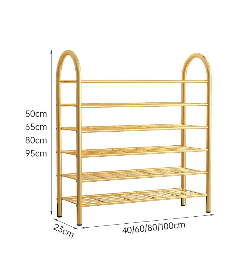 Shelves Hot Selling Shoe Rack Tall Shoe Cabinet Storage Steel Large Organizer Metal Shoe Rack For Entryways