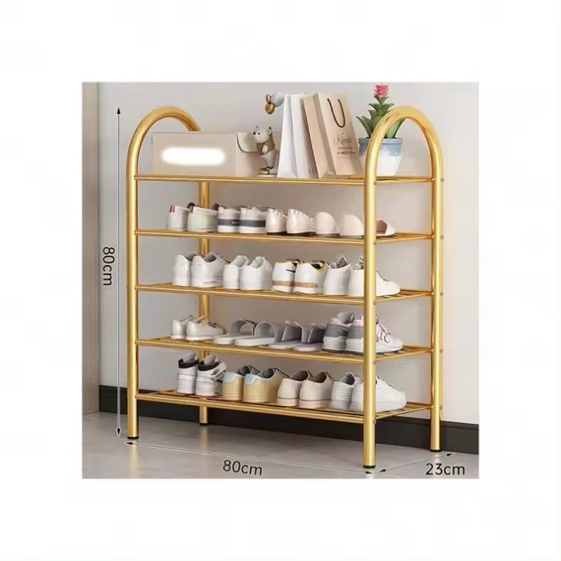 Shelves Hot Selling Shoe Rack Tall Shoe Cabinet Storage Steel Large Organizer Metal Shoe Rack For Entryways