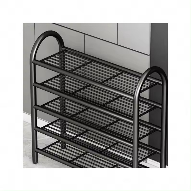 Shelves Hot Selling Shoe Rack Tall Shoe Cabinet Storage Steel Large Organizer Metal Shoe Rack For Entryways