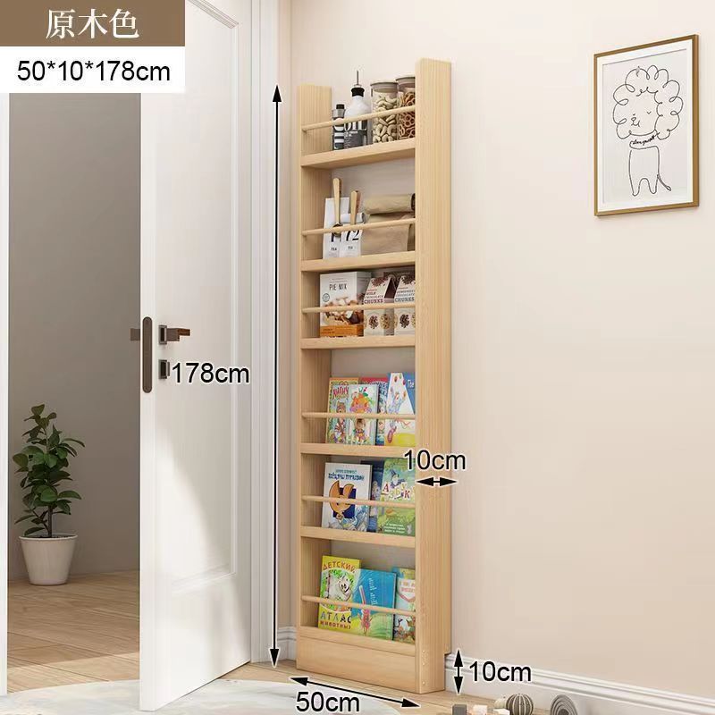 Wooden Bookcase Shelf For Easy Organization Montessori Easy Assembly Kids Book Rack Kid Bookshelf