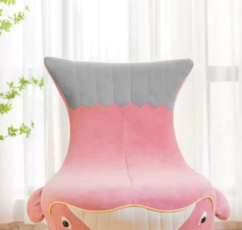 Lovely Cute Delphine Type Leisure Chair Kids Sofa Chair Living Room Bed Room Sofa Swivel Lounge Lazy Chairs