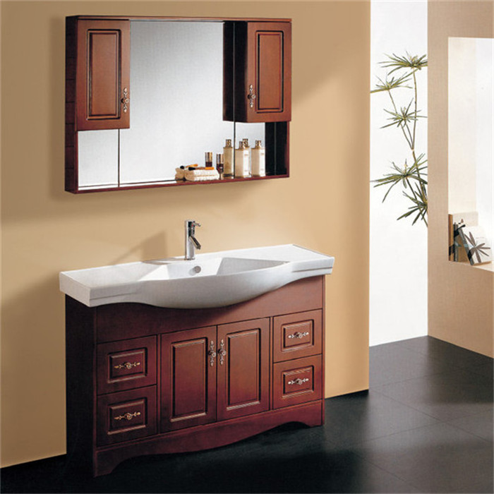 Shaker style Wooden Furniture 48 42 In nordic Bathroom Basin Vanity marble vanity top with under mount sink bath cabinet