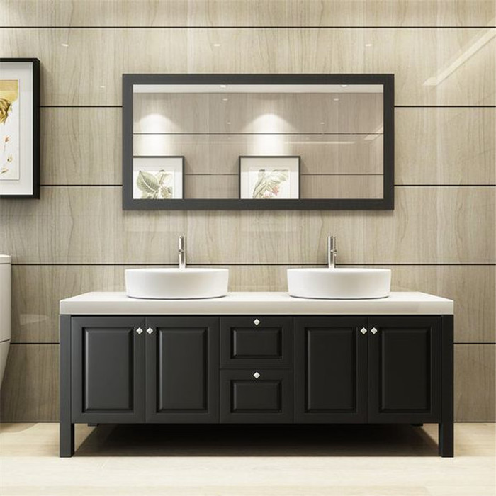 Shaker style Wooden Furniture 48 42 In nordic Bathroom Basin Vanity marble vanity top with under mount sink bath cabinet