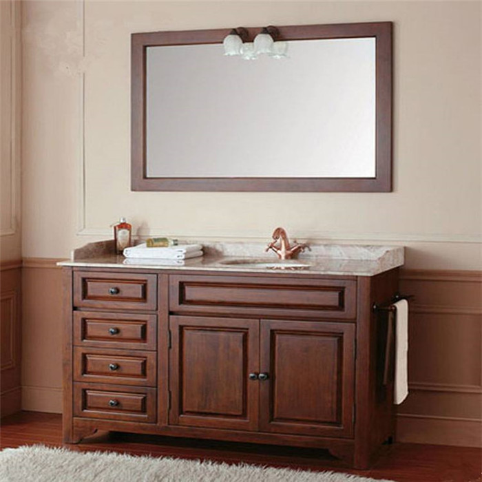 Shaker style Wooden Furniture 48 42 In nordic Bathroom Basin Vanity marble vanity top with under mount sink bath cabinet