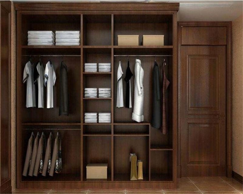 Customized Double Color Wardrobe Design Furniture Bedroom