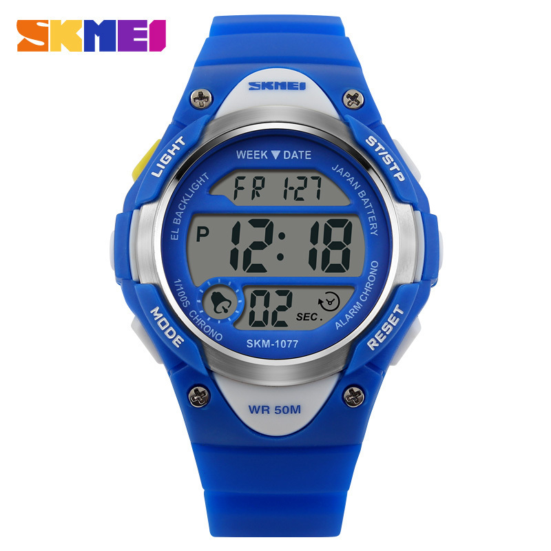 skmei children digital watch instructions 1077 lighter watch 1077