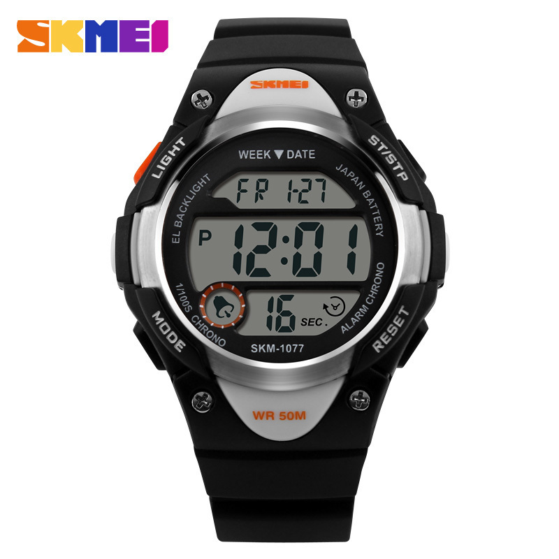 skmei children digital watch instructions 1077 lighter watch 1077