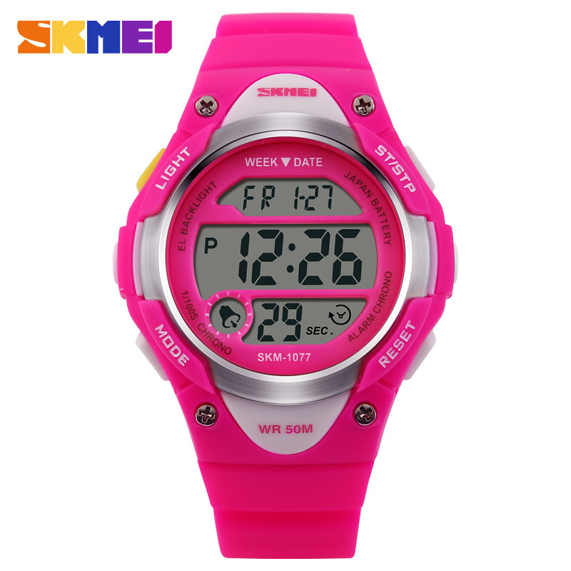 skmei children digital watch instructions 1077 lighter watch 1077