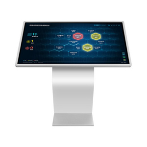 Information Checking TouchScreen Kiosk With Camera Vertical self Service Interactive Kiosk