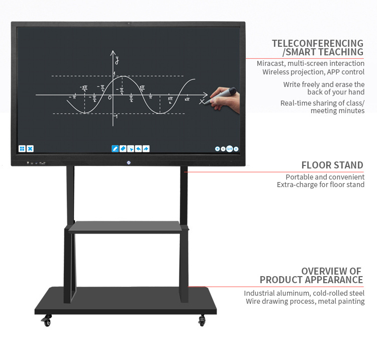 Wall mounted or portable mobile stand 65