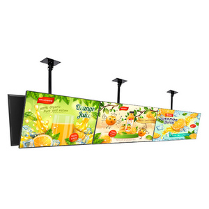 32 43 55 inch 4K Android media player indoor display restaurant touch order screen boards for restaurants digital menu board