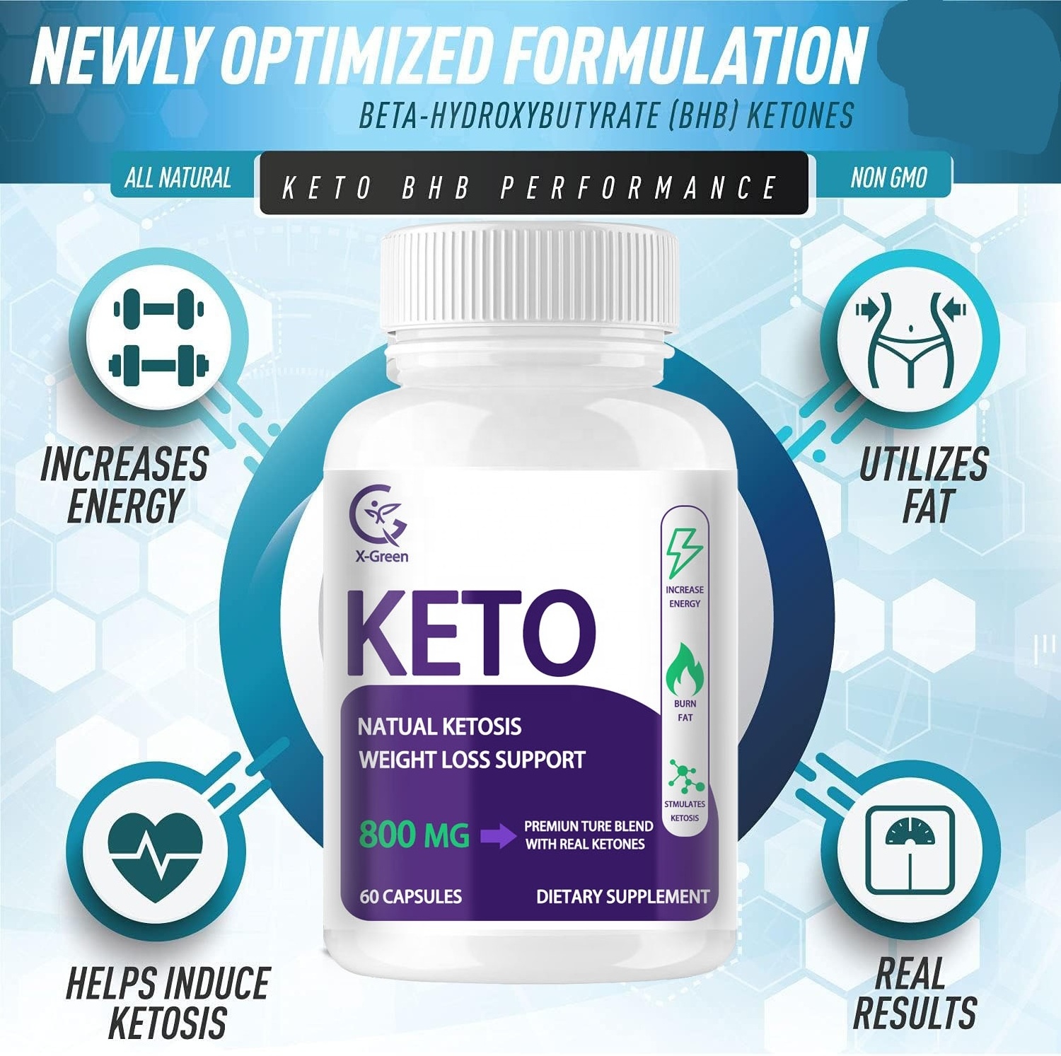 Keto MCT Oil Capsules Ketosis Diet 3000mg Natural Pure Coconut Oil Extract Pills to Support Ketogenic Diet customization OEM