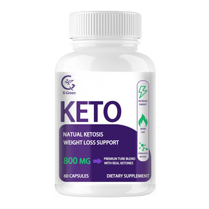 Keto MCT Oil Capsules Ketosis Diet 3000mg Natural Pure Coconut Oil Extract Pills to Support Ketogenic Diet customization OEM