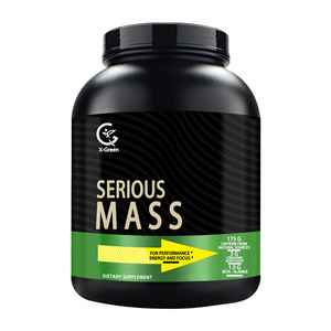 Wholesale OEM Serious Mass Weight Gainer Protein Powder with Vitamin C Zinc & Vitamin D for Immune Support