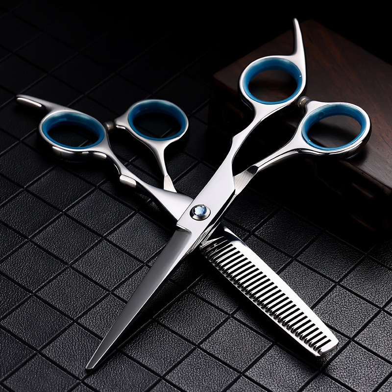 Wholesale Hot Style Scissor Hair Professional Barber Hair Cutting Scissors Salon Barbershop Hairstylist Flat Shear Hair Scissors