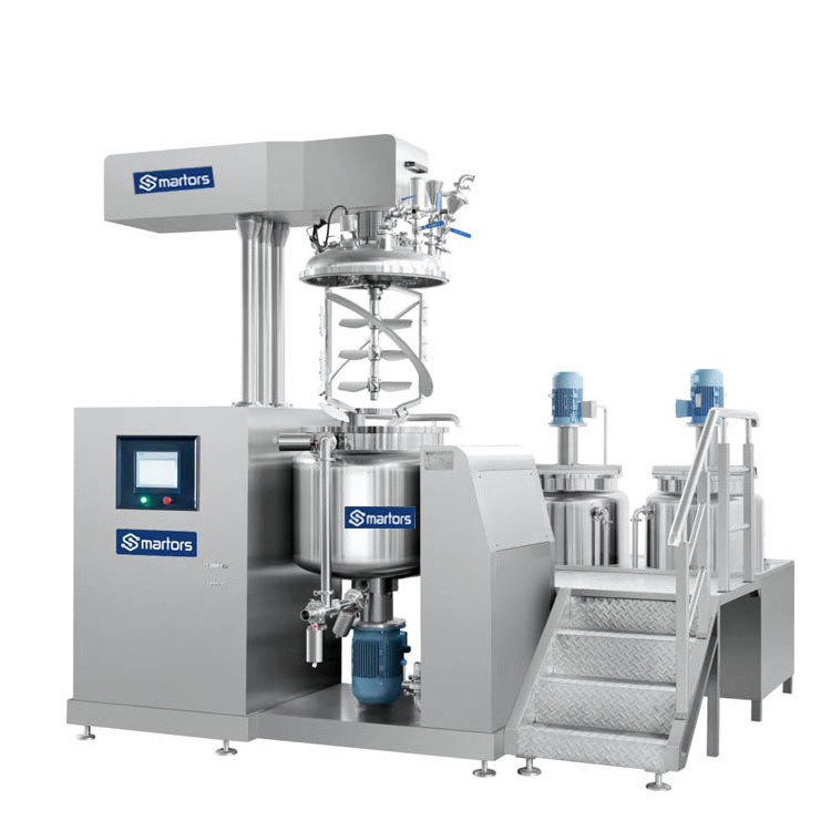 Farm Applicable Homogenizer Vacuum Emulsifying Mixer Shampoo Liquid Soap Lotion Salad Dressing and Ketchup Making Machine