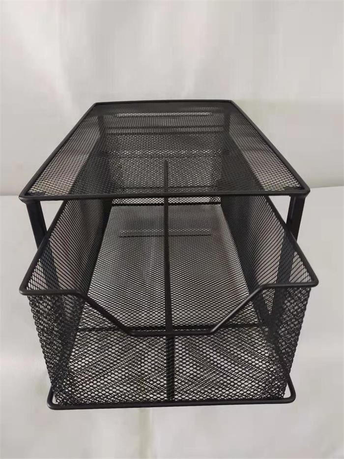 Manufacture Kitchen Drawer Sliding Basket Cabinet OEM ODM Sliding Kitchen Drawer Cabinet Metal Mesh Kitchen Cabinet Drawer