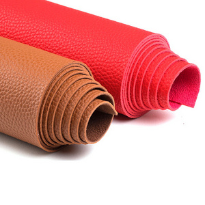 Hot sales Suede backing Synthetic leather Vinyl Leather Roll for bags furniture and shoes