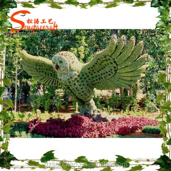 China Supplier High Quality Artificial Grass Animal , Artificial Animal Topiary Frame