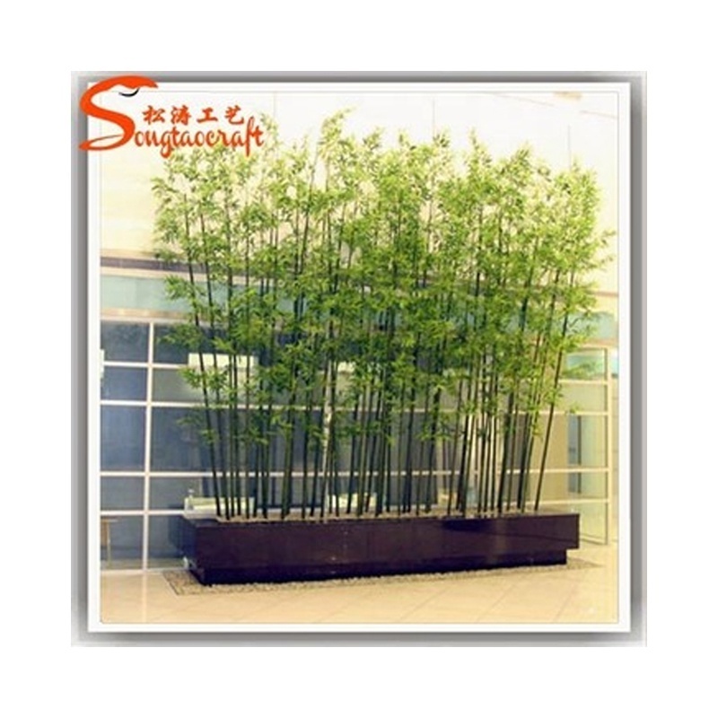 Wholesale artificial bamboo tree fake artificial bamboo plant plastic artificial bamboo pole