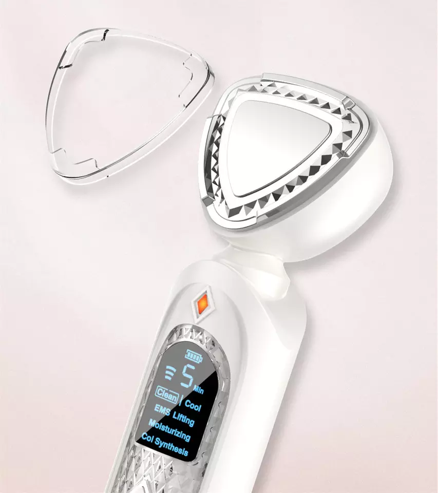 OEM high quality skin lifting galvanic ion facial massager handheld beauty spa machine