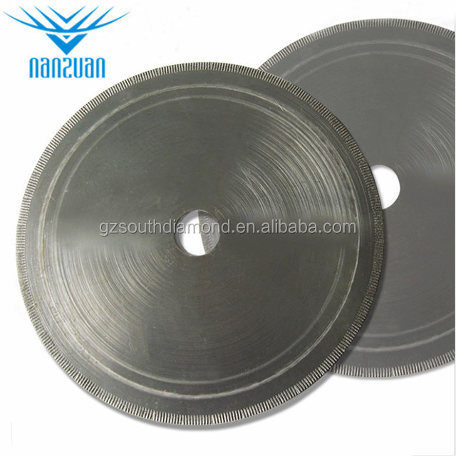 lapidary tools diamond continuous rim saw blade for gem