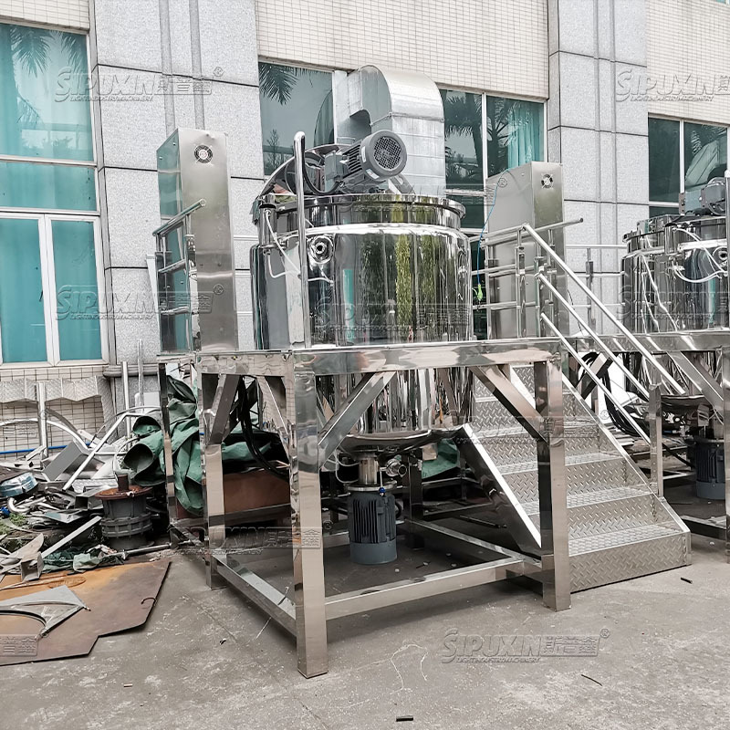 Sipuxin 50-5000 L Stainless Steel Liquid Soap Making Machine Big Capacity Mixing Equipment Mixing Machine