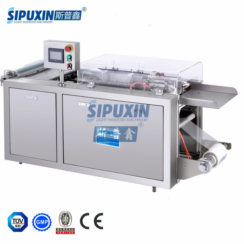 Semi-automatic 3 Dimensional Pp Shrink Film Wrapping Packaging Machine Cellophane Packing Machine