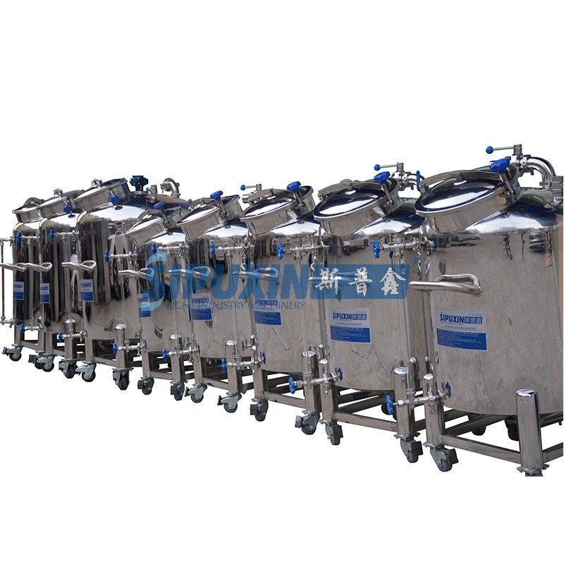 Sipuxin Guangzhou Stainless Steel 5000 Litre Water Storage Tank Storage Containers