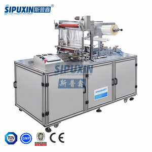 Semi-automatic 3 Dimensional Pp Shrink Film Wrapping Packaging Machine Cellophane Packing Machine