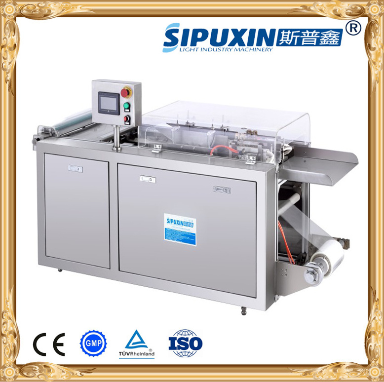 Semi-automatic 3 Dimensional Pp Shrink Film Wrapping Packaging Machine Cellophane Packing Machine