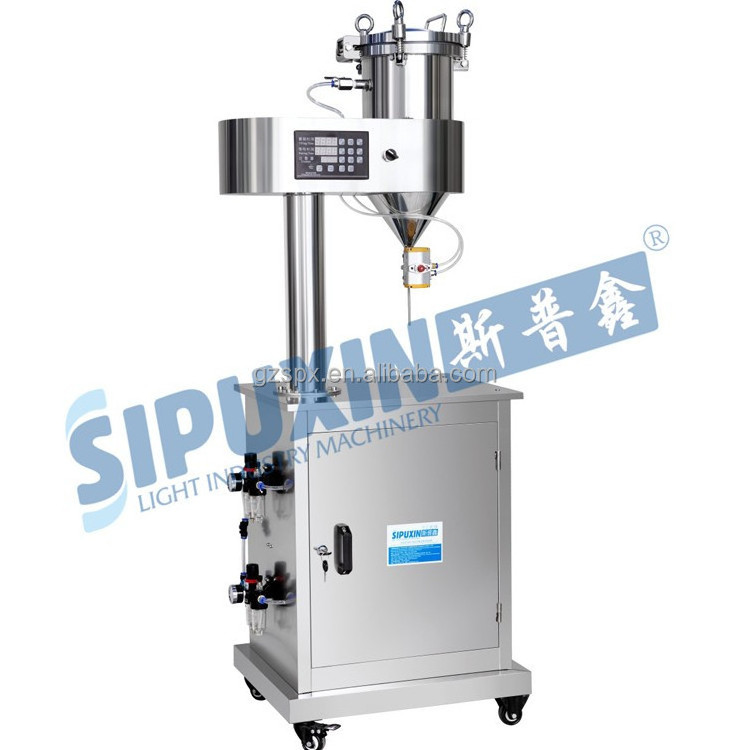 Quality premium vertical counter pressure nail gel polish filling machine for sale