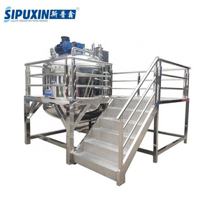 Standard For GMP  Sliming Face Snail Hair Remover Cream Making Eumlsifier  Cream Making Machine