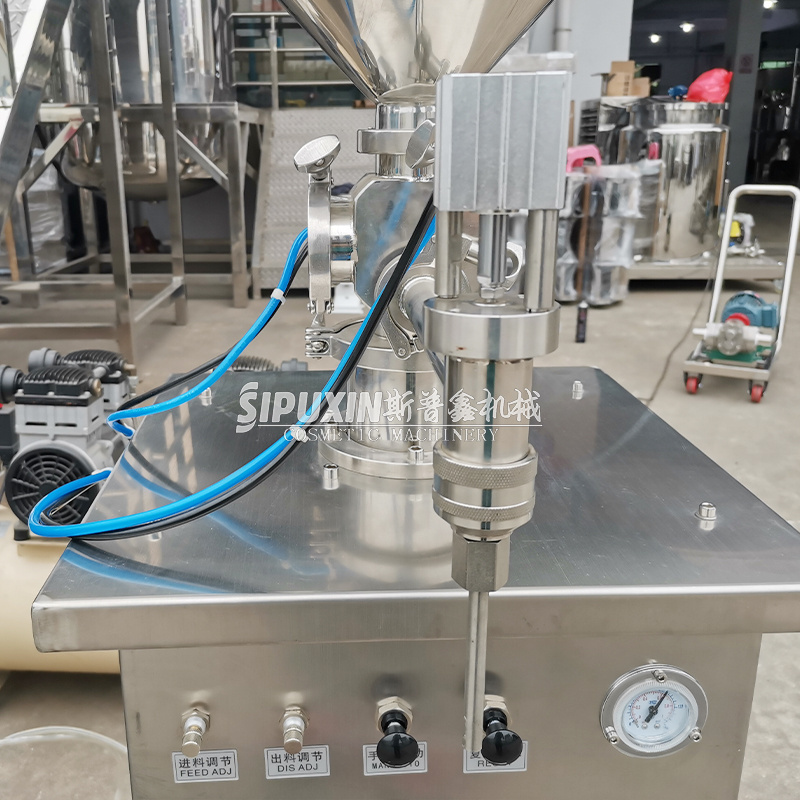 New Cosmetics Filler Oil Filling Machinery Automatic Vertical Filling Machine With Feeding Pump