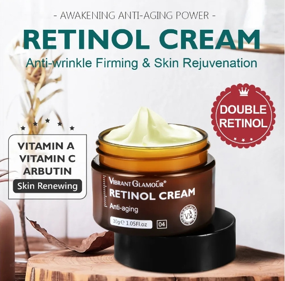 Retinol Anti-wrinkle Facial Cream Skin Renewing Firming Face Skin Care Moisturizing Anti-aging Retinol  Cream 30g for Women