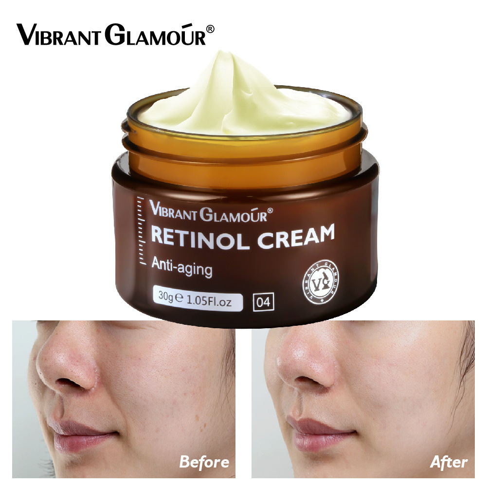 Retinol Anti-wrinkle Facial Cream Skin Renewing Firming Face Skin Care Moisturizing Anti-aging Retinol  Cream 30g for Women