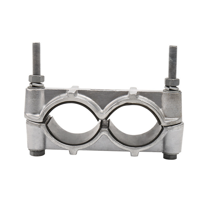 Factory supply JGW2-1 EN61914 aluminum alloy high voltage stainless steel electrical fix cable clamp cable cleat