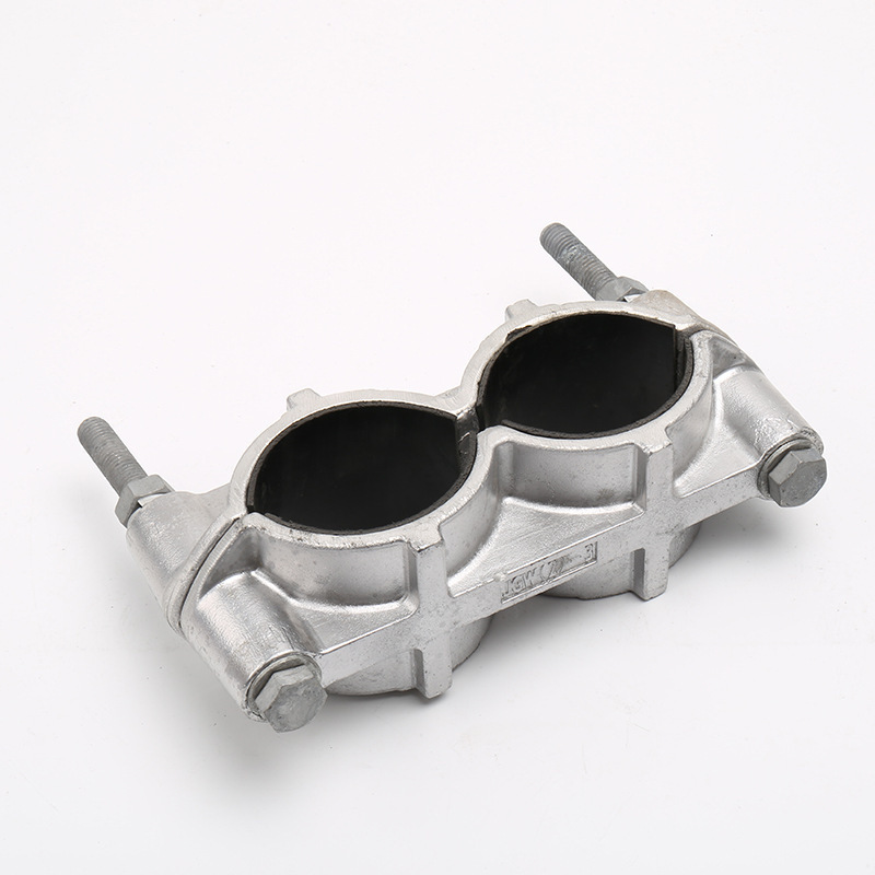 Factory supply JGW2-1 EN61914 aluminum alloy high voltage stainless steel electrical fix cable clamp cable cleat