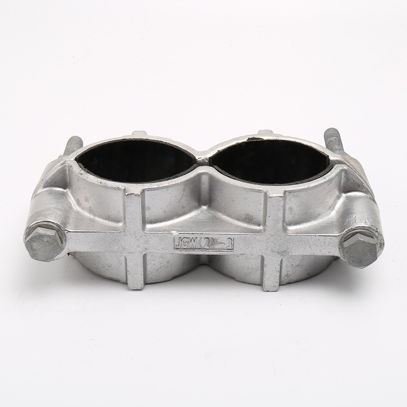 Factory supply JGW2-1 EN61914 aluminum alloy high voltage stainless steel electrical fix cable clamp cable cleat