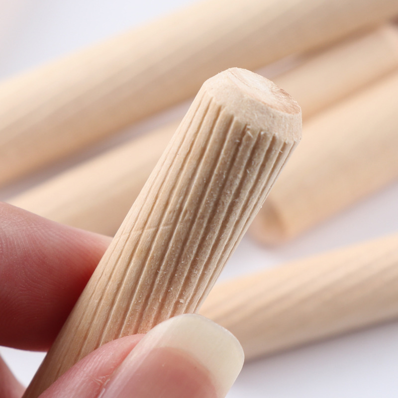 Wood tip wood dowel pins Eucalyptus lotus beech plug connector furniture accessories solid wood dowel pin