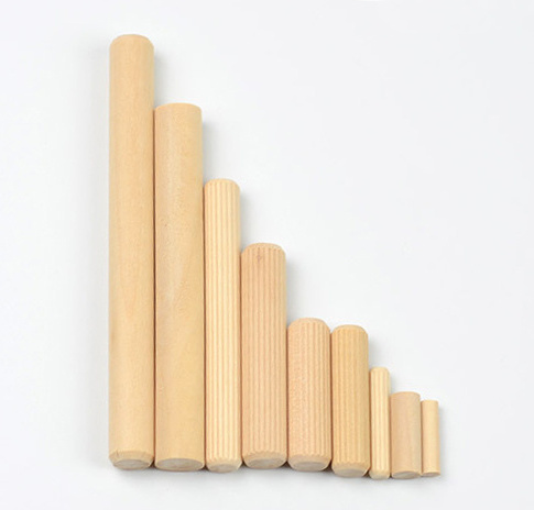 Wood tip wood dowel pins Eucalyptus lotus beech plug connector furniture accessories solid wood dowel pin