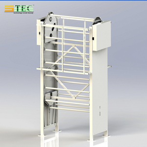 STEC Digital Touch Screen Fabric Roll Storage Carousel Roll Rack Holder Machine