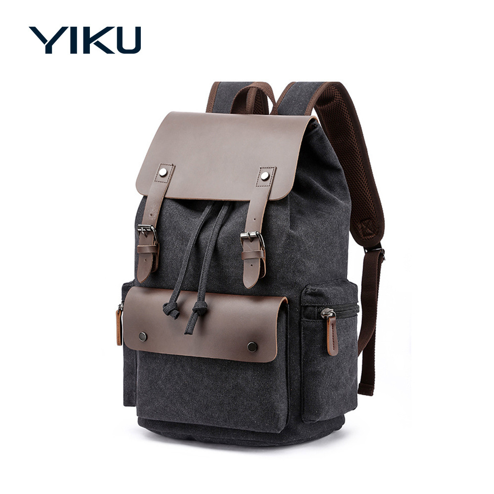 Fashionable Canvas Sports Backpacks for Men Free Design for Outdoor Activities Travel Bag with Laptop Storage