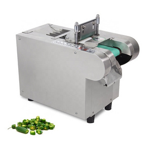 Electric electric okra chili jalapeno Peppers french green string beans cutting slicer cutter machine